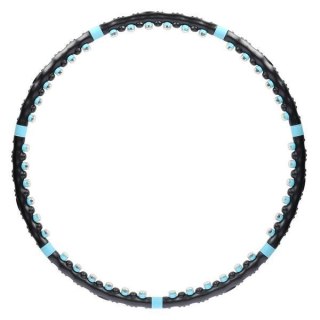 HHP006 BLACK-BLUE HULA HOP MASUJĄCY Z MAGNESAMI 98CM HMS HMS