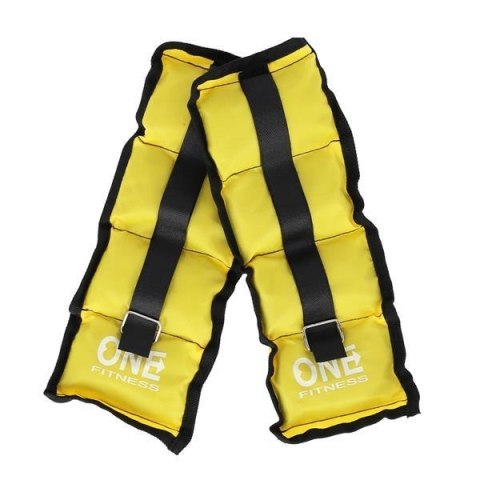 WW02 YELLOW OBCIĄŻNIKI 2 x 1.5 KG ONE FITNESS ONE FITNESS