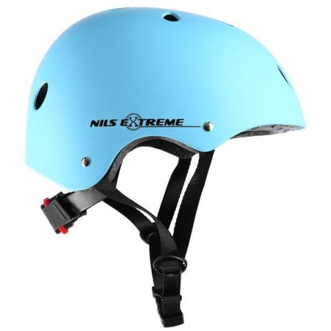 MTV12 NIEBIESKI MATOWY ROZM. XL (55-61 cm) KASK NILS EXTREME NILS EXTREME