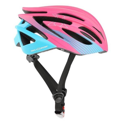 MTW24 FIOLETOWO-NIEBIESKI ROZM. L (57-61 cm) KASK NILS EXTREME NILS EXTREME