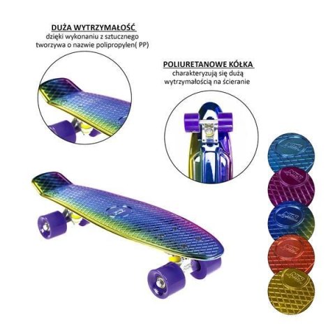 PNB01 BLUE ELECTROSTYLE PENNYBOARD DESKOROLKA NILS EXTREME NILS EXTREME