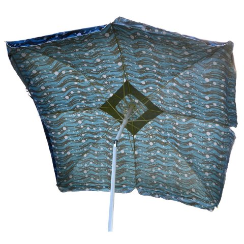 PARASOL PLAŻOWO OGRODOWY 180CM NIEBIESKI MORSKI Saska Garden