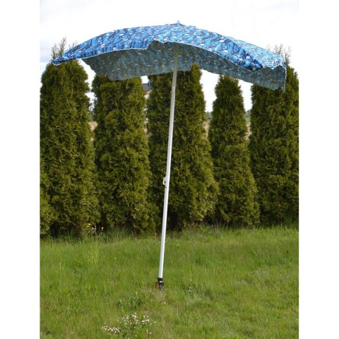 PARASOL PLAŻOWO OGRODOWY 180CM NIEBIESKI MORSKI Saska Garden