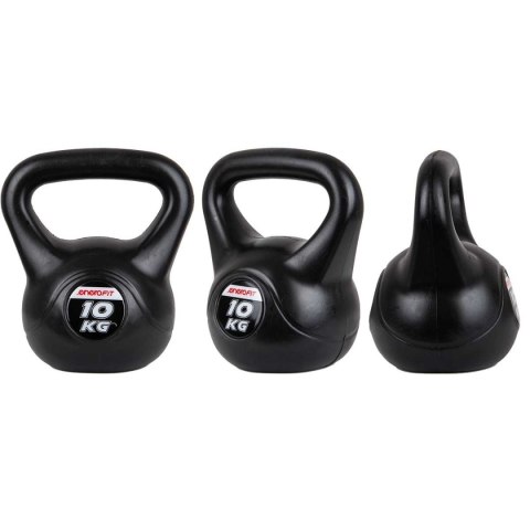 HANTLA KOMPOZYTOWA KETTLEBELL 10 KG ODWAŻNIK ENERO FIT EB FIT