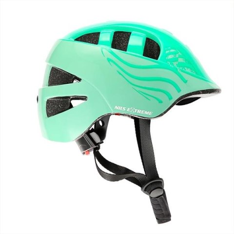 MTW08 ZIELONY ROZM. XS (47-56CM) KASK DZIECIĘCY NILS EXTREME NILS EXTREME