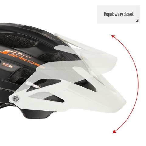 MTW208 CZARNO-BIAŁY ROZM. L (55-61CM) KASK NILS EXTREME NILS EXTREME