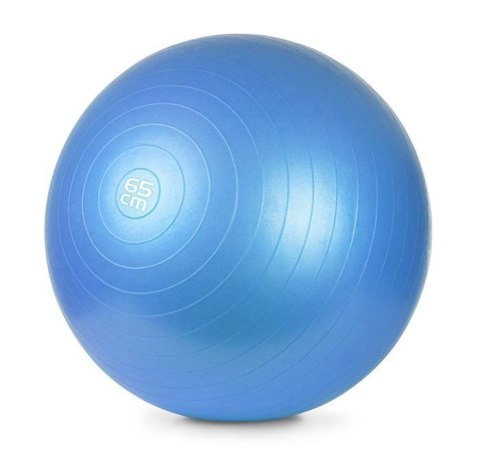 Piłka fitness Meteor z pompką 65 cm niebieski Meteor