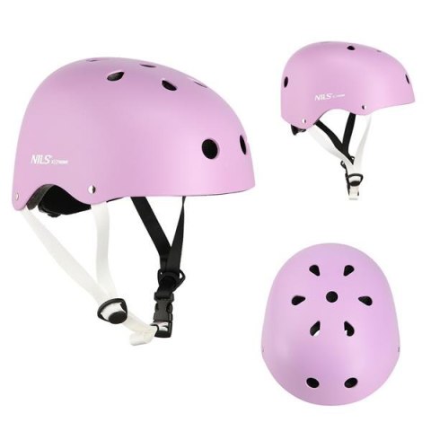 MTW001 FIOLETOWY ROZM. L(58-61CM) KASK NILS EXTREME NILS EXTREME