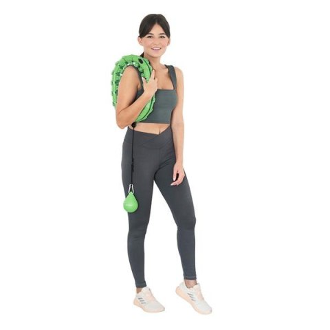 HHW12 PLUS SIZE HULA HOP GREEN Z WYPUSTKAMI I OBCIĄŻNIKIEM HMS HMS