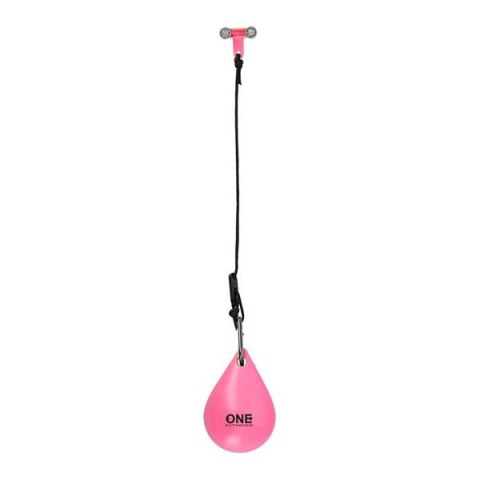 OHA02 HULA HOP PINK Z WYPUSTKAMI I OBCIĄŻNIKIEM ONE FITNESS ONE FITNESS