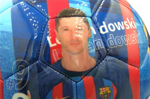 PIŁKA NOŻNA FC BARCELONA ROBERT LEWANDOWSKI R.5 Inny