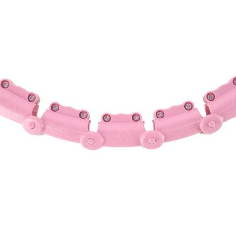 HHW11 PLUS SIZE HULA HOP LIGHT PINK Z WYPUSTKAMI I OBCIĄŻNIKIEM HMS HMS