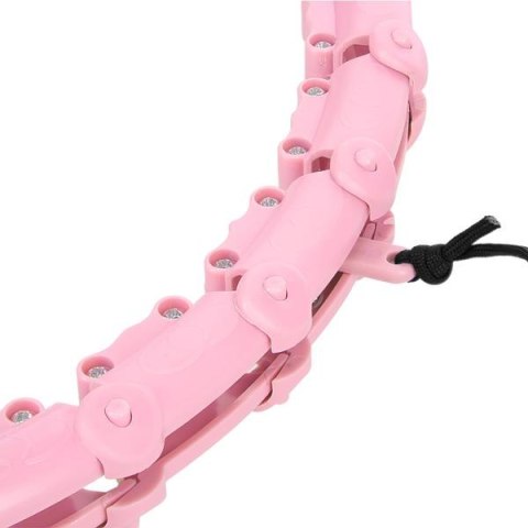 HHW11 PLUS SIZE HULA HOP LIGHT PINK Z WYPUSTKAMI I OBCIĄŻNIKIEM HMS HMS