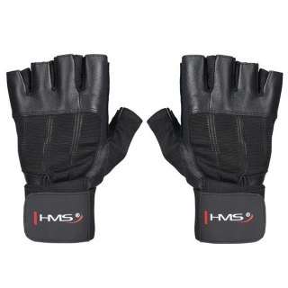 RST04 BLACK ROZM. XL RĘKAWICE NA SIŁOWNIĘ HMS HMS