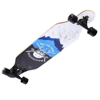 LONGBOARD SKULL WOOD SKATE NILS EXTREME NILS EXTREME