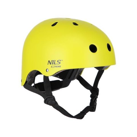 MR290+H230 KASK Z OCHRANIACZAMI ZESTAW ŻÓŁTY ROZM. M NILS EXTREME NILS EXTREME