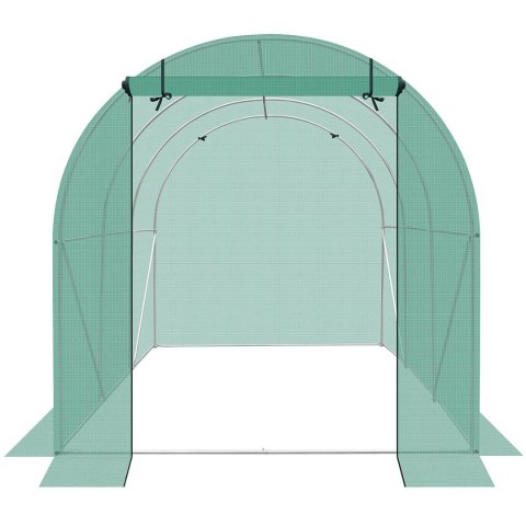 SZKLARNIA TUNEL OGRODOWY ZIELONY 200X300X200CM Saska Garden