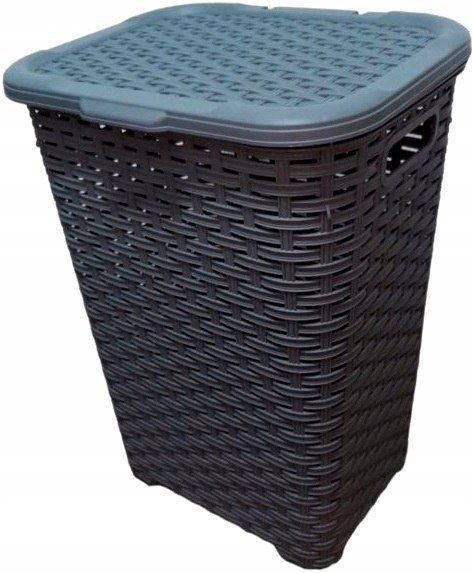 Kosz na biel.RATTAN 60l-popiel 435x337x602 mm Katex