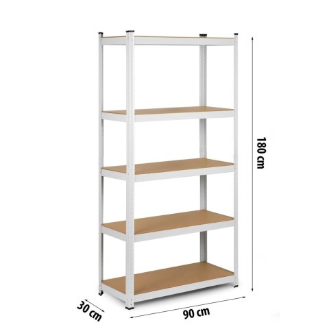 Regał metalowy magazynowy 180 x 90 x 30 Humberg 4844 Humberg