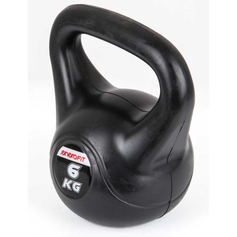 HANTLA KOMPOZYTOWA KETTLEBELL 6 KG ODWAŻNIK ENERO FIT EB FIT