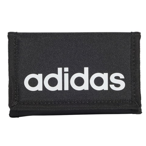 Portfel adidas Linear Wallet JE8346 czarny one size Adidas