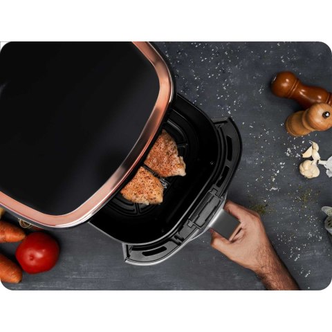 Frytkownica beztłuszczowa Air fryer BD-652 czarno-złota Berdsen