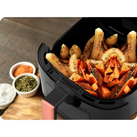 Frytkownica beztłuszczowa Air fryer BD-652 czarno-złota Berdsen