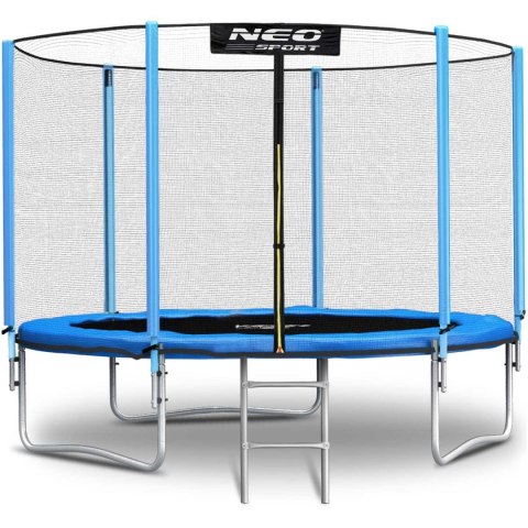 Trampolina ogrodowa 10ft/312cm z siatką zewnętrzną i drabinką Neo-Sport Neo-Sport