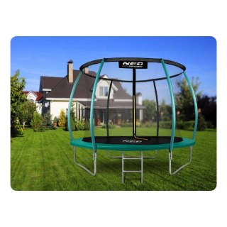 Trampolina ogrodowa profilowana 10ft/312cmz siatką wewnętrzną Neo-Sport Neo-Sport