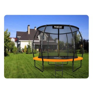 Trampolina ogrodowa profilowana 10ft/312cmz siatką wewnętrzną Neo-Sport Neo-Sport