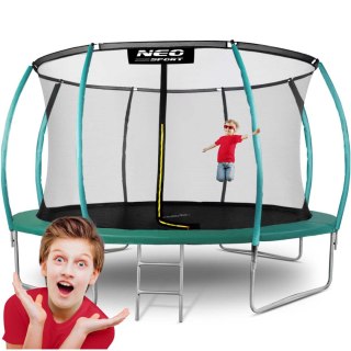 Trampolina ogrodowa profilowana 14ft/435cm z siatką wewnętrzną Neo-Sport Neo-Sport