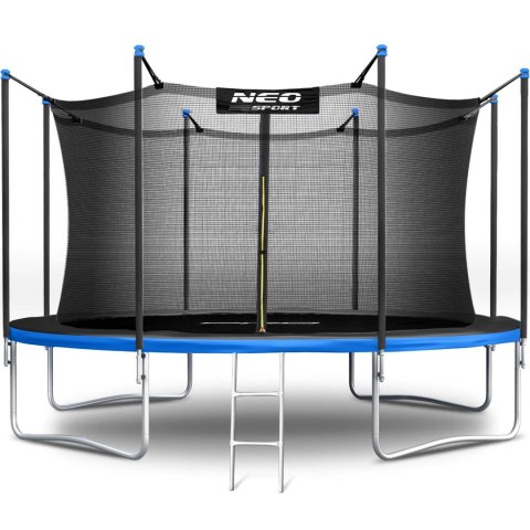 Trampolina ogrodowa 13ft/404cm z siatką wewnętrzną i drabinką Neo-Sport Neo-Sport