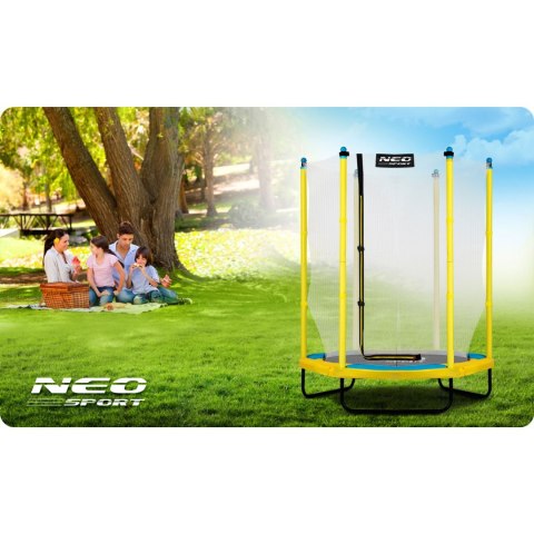 Trampolina ogrodowa dla dzieci 140 cm 4,5ft Neo-Sport Neo-Sport