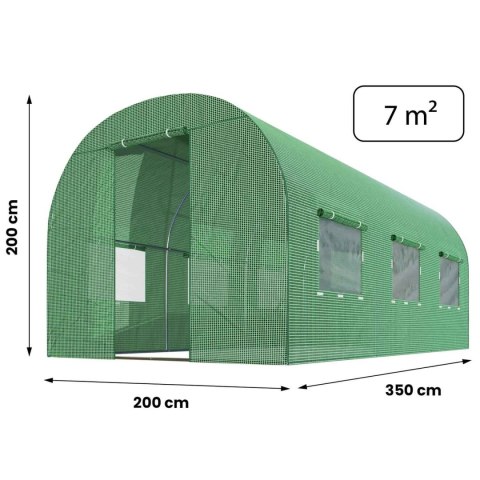 Tunel ogrodowy 2x3,5 m (7m2) Plonos Plonos