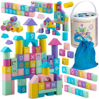 Drewniane klocki edukacyjne RK-871 Ricokids Ricokids