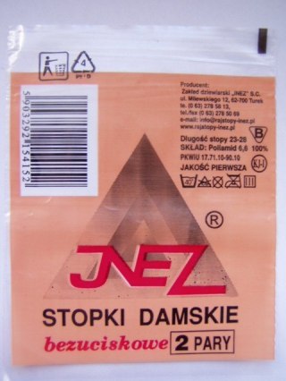 STOPKI DAMSKIE ELASTIL INEZ