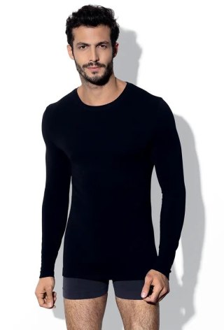 KOSZULKA LONGSLEEVE 01 KEEP HOT L black GATTA