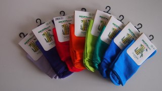 SKARPETY DAMSKIE BAMBUS 35-37 mix kolor REGINA SOCKS