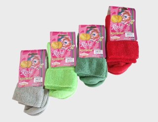 SKARPETY FROTTE ROSA 014 34-37 mix kolor BORNPOL