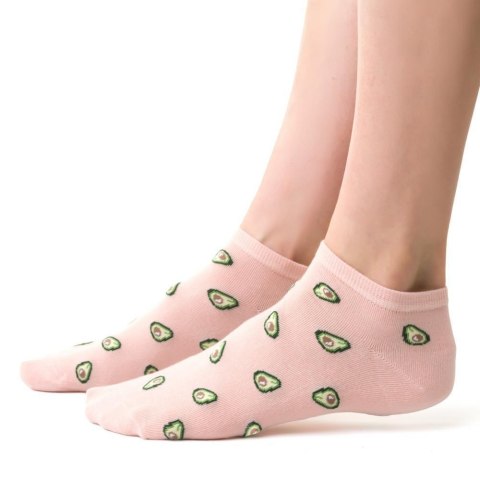 STOPKI DAMSKIE SUMMER SOCKS 114 38-40 morelowy/avocado 120 STEVEN