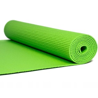 Mata Yoga PVC 173x61x0,4 cm S825740 zielony 173x61cm Sportech F