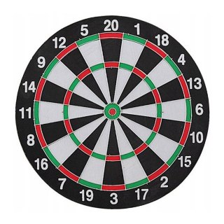 Tarcza dart sizalowa 30 cm + 6 rzutek Icom