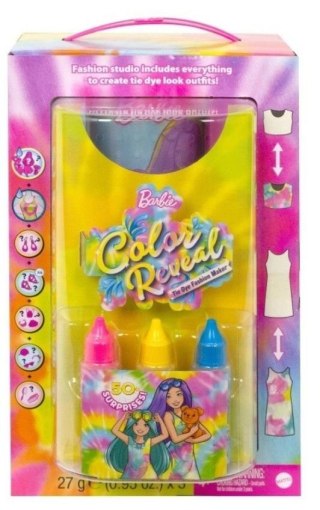 Barbie Color Reveal Tie Dye Fashion Maker Doll Mattel