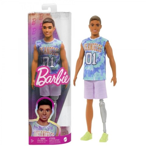 Barbie Fashionistas. Ken z protezą nogi HJT11 Mattel