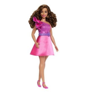 Barbie Fashionistas. Lalka Sukienka wieczorowy róż Mattel