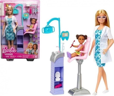 Barbie Kariera. Dentystka zestaw Mattel