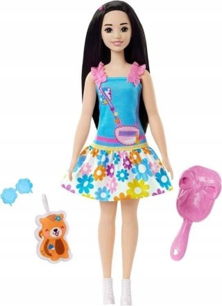 Barbie. Moja pierwsza Barbie Lalka Renee HLL22 Mattel