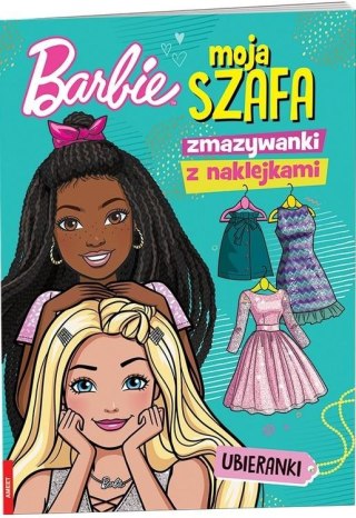 Barbie. Moja szafa. Zmazywanki z naklejkami Ameet