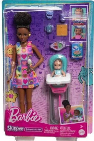 Barbie Skipper zestaw opiekunka HTK34 Mattel