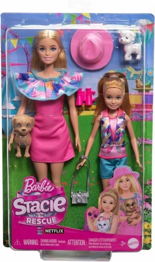 Barbie Stacie i Barbie 2-pak lalek HRM09 Mattel